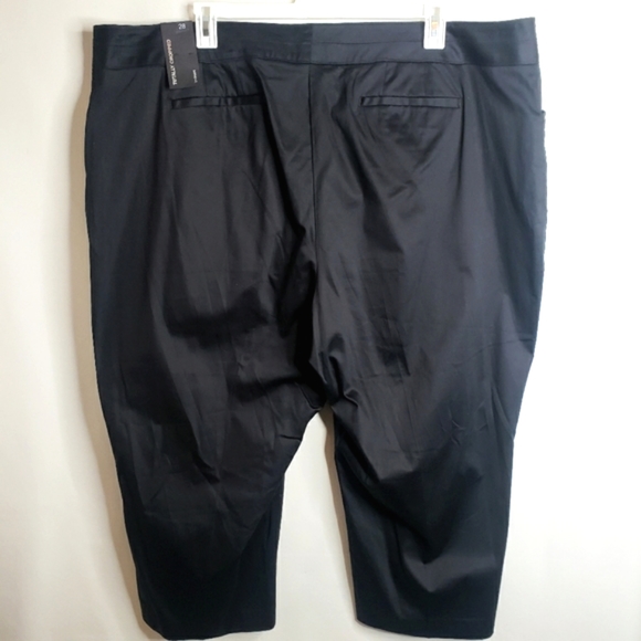 Lane Bryant Pants Totally Cropped Black Women’s Plus Size 28 NWT - Picture 2 of 12